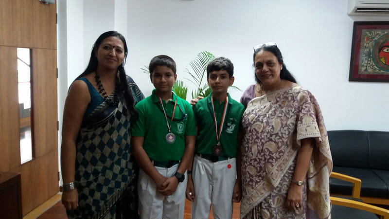 Bournvita Quiz 2015 Noida City Runners up