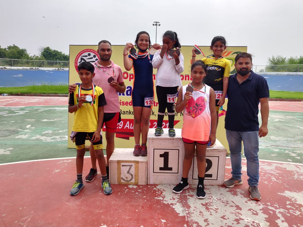 1st Open Ghaziabad Roller Skating Championship held on 29th August, 2021