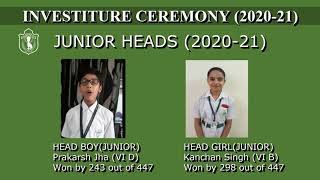 Investiture Ceremony 2020 - DPS, GBN