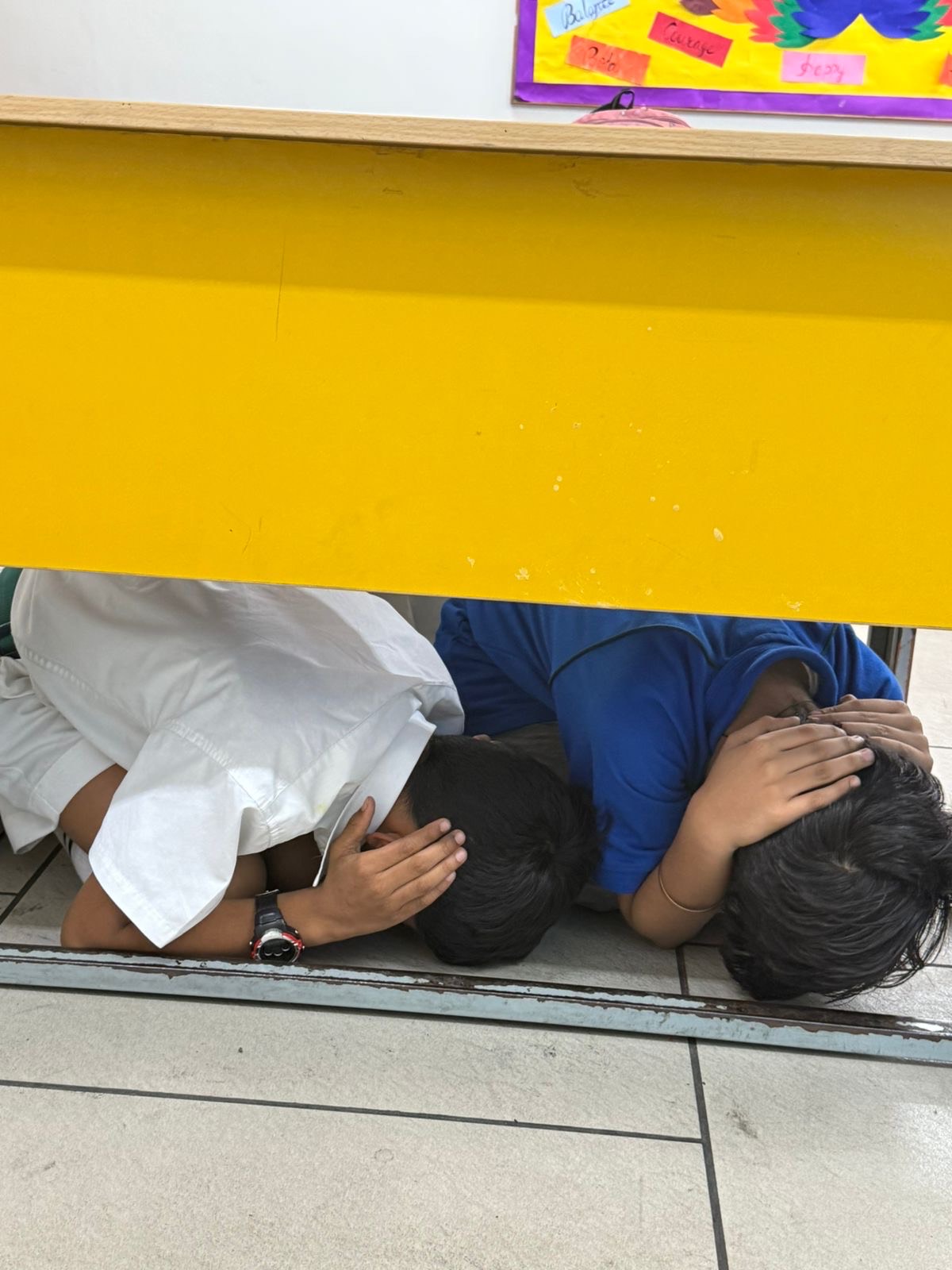 Mock Drill at DPS, GBN