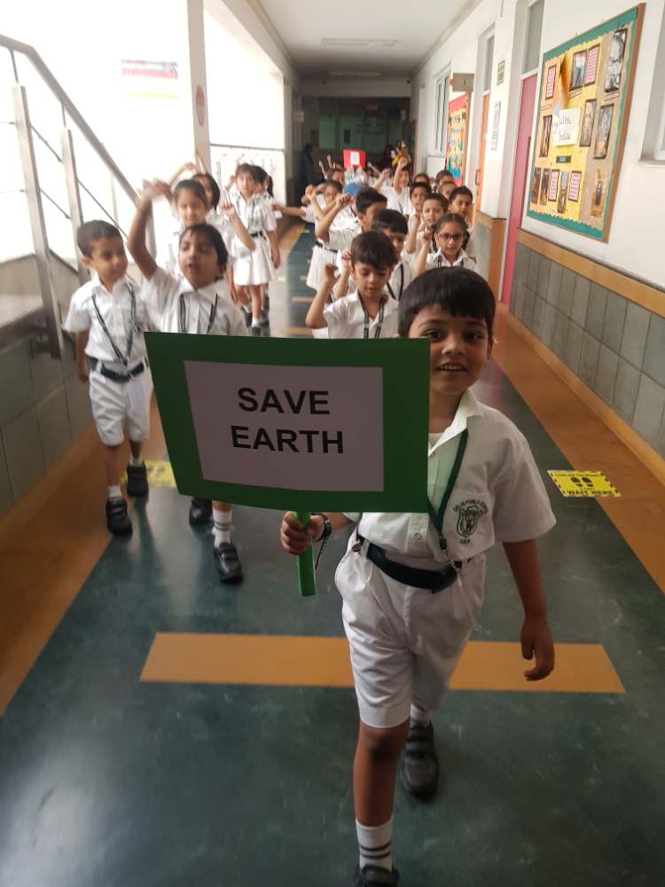 An Ode to Mother Earth and EVS - Green Footprints (Special Week)