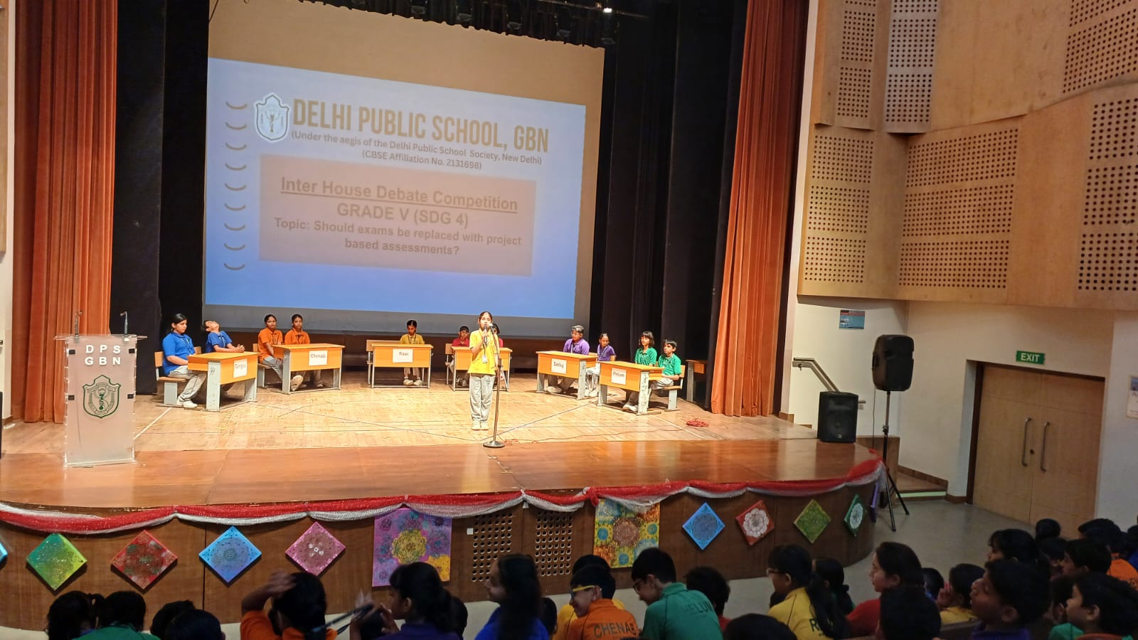 Primary Wing-Inter House Debate Competition (Grade 5)