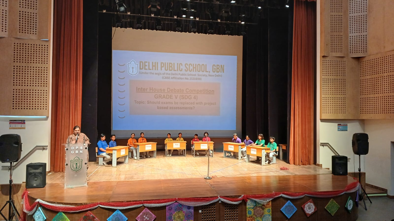 Primary Wing-Inter House Debate Competition (Grade 5)