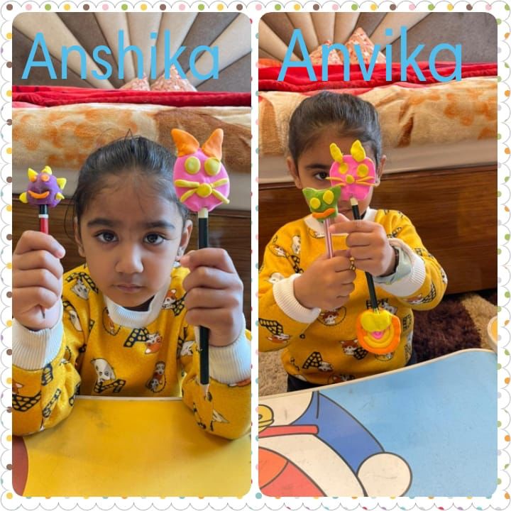 Amazing Clay Pencil Toppers