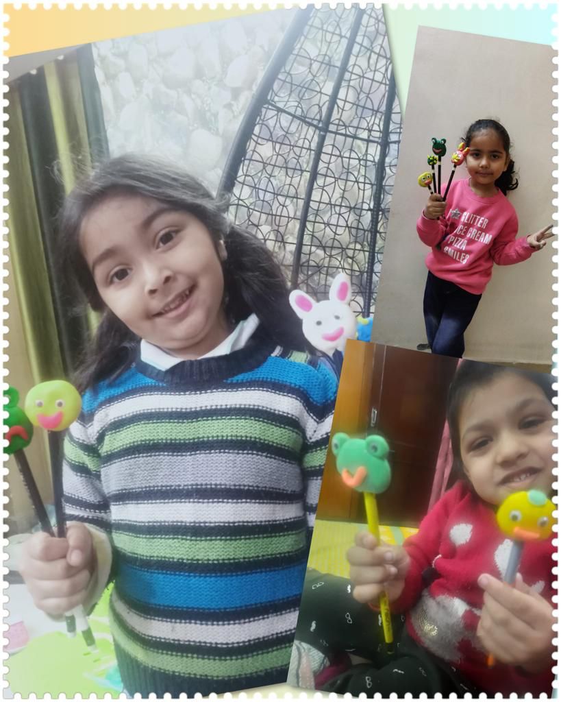 Amazing Clay Pencil Toppers