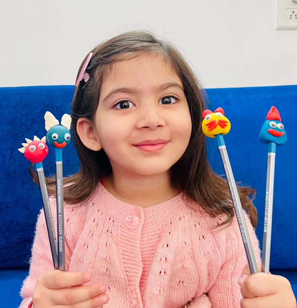 Amazing Clay Pencil Toppers