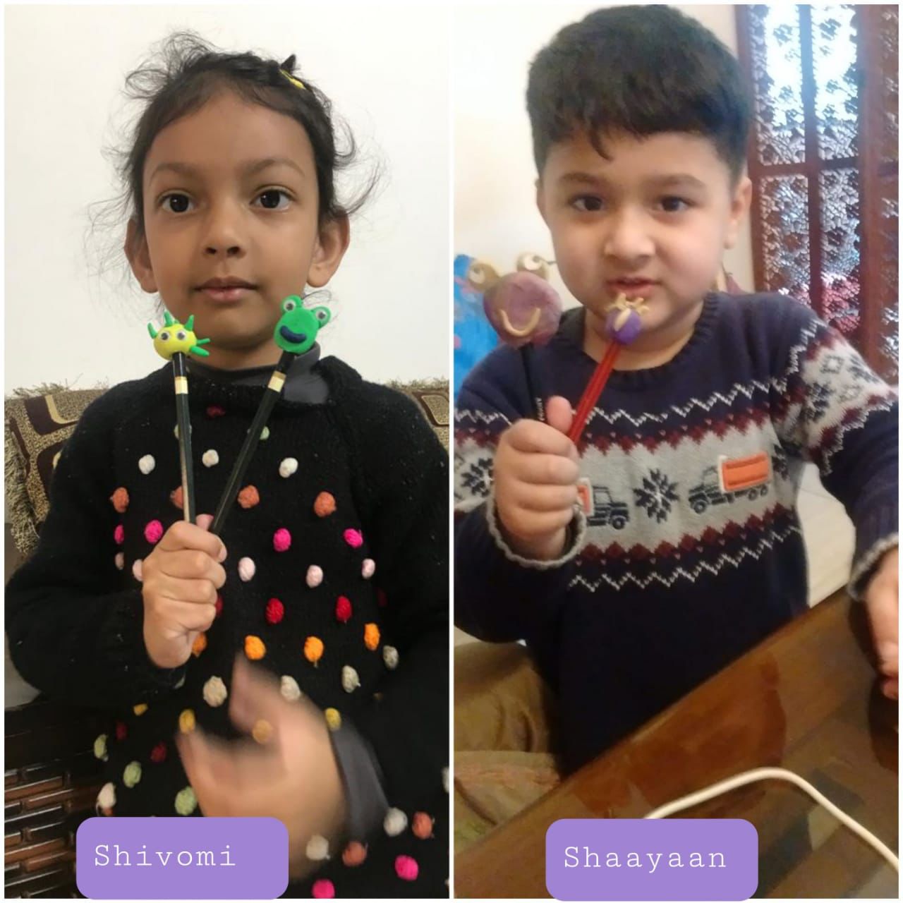 Amazing Clay Pencil Toppers