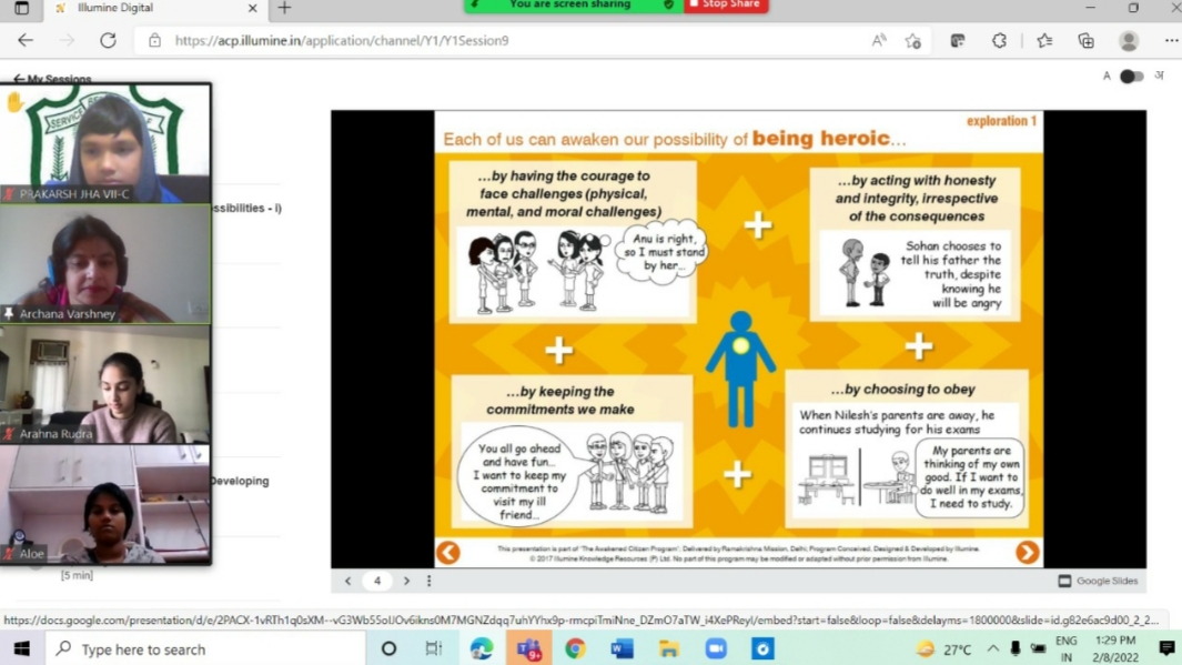 Awakened Citizen Program at DPSGBN