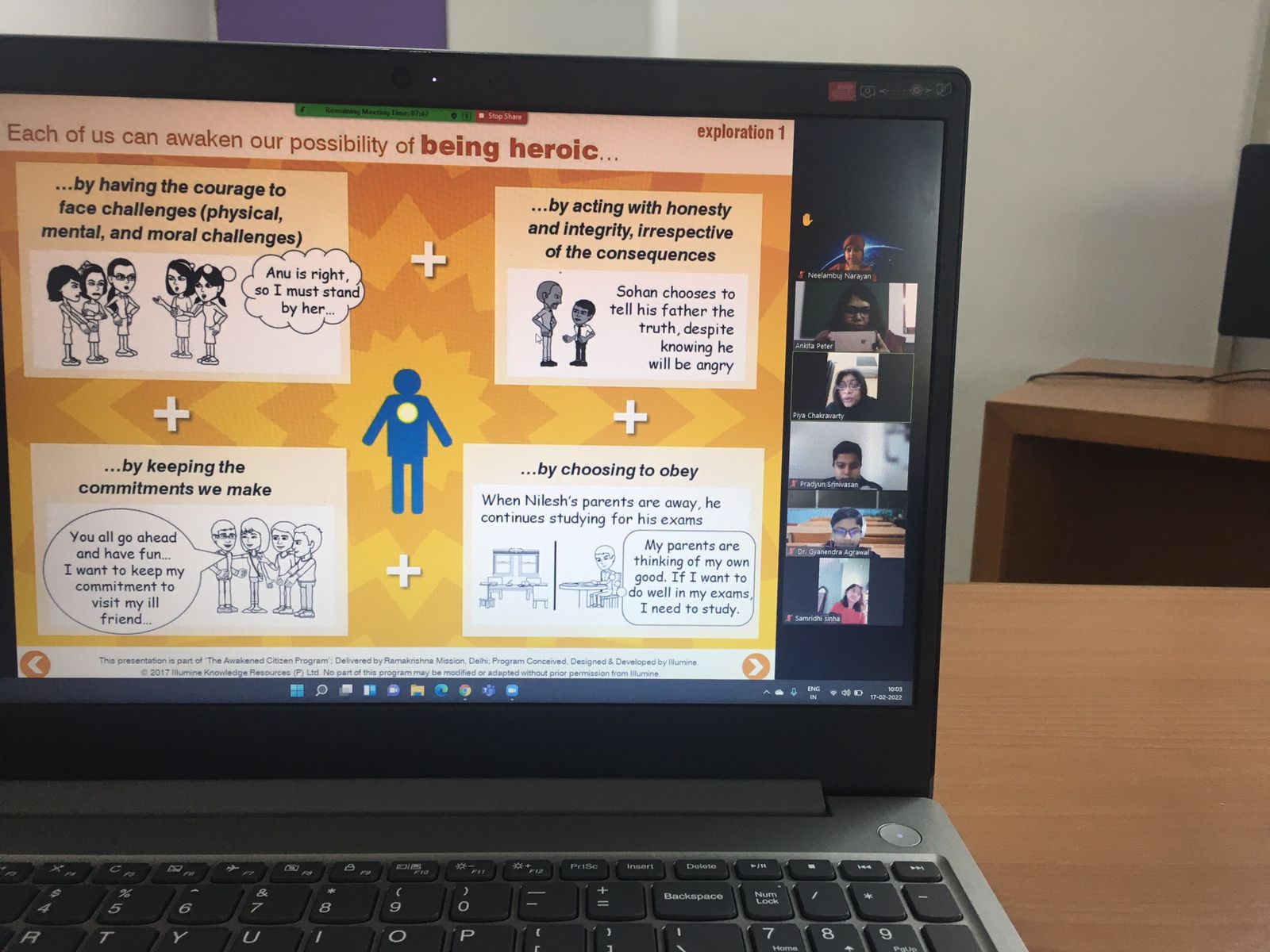 Awakened Citizen Program at DPSGBN