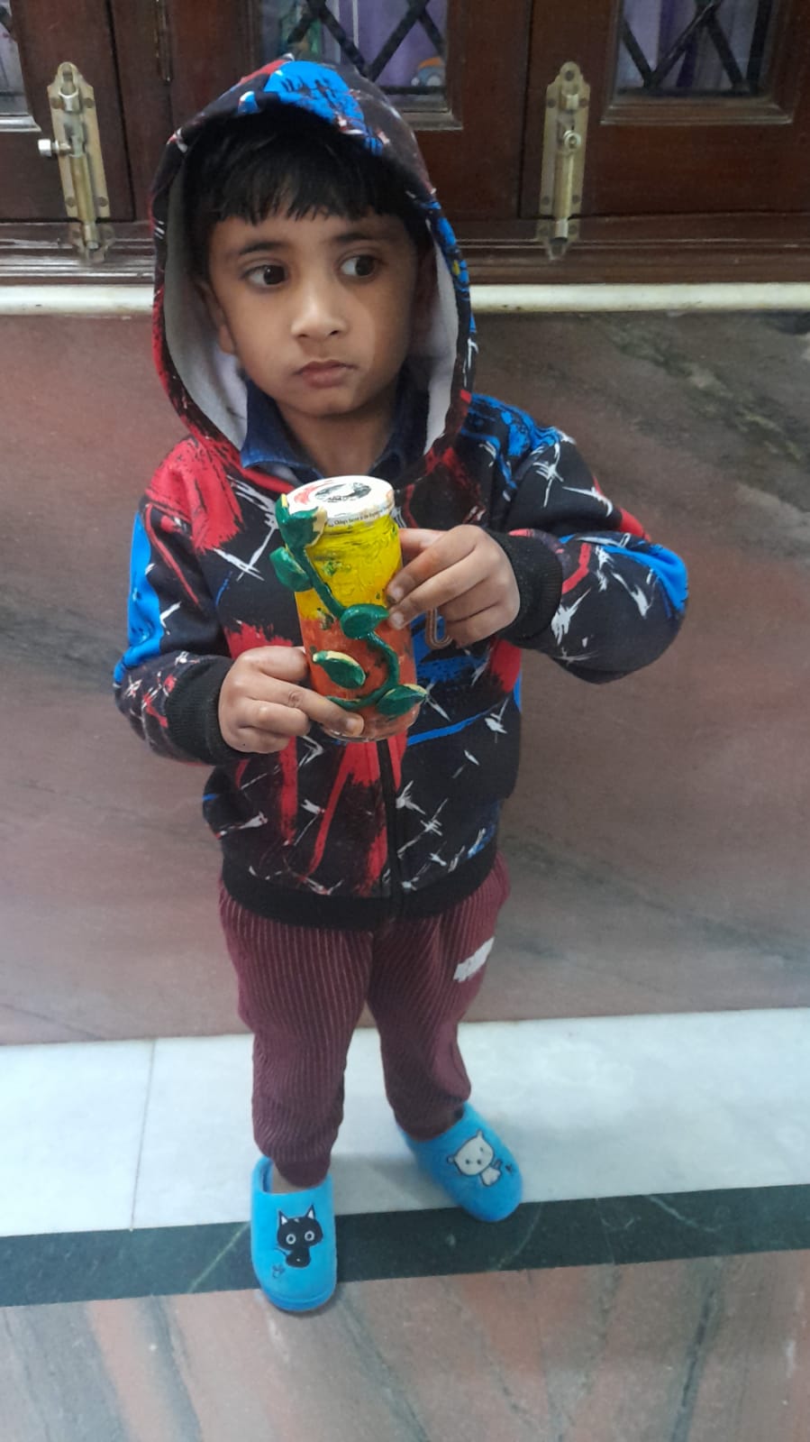 Bottle Painting Activity