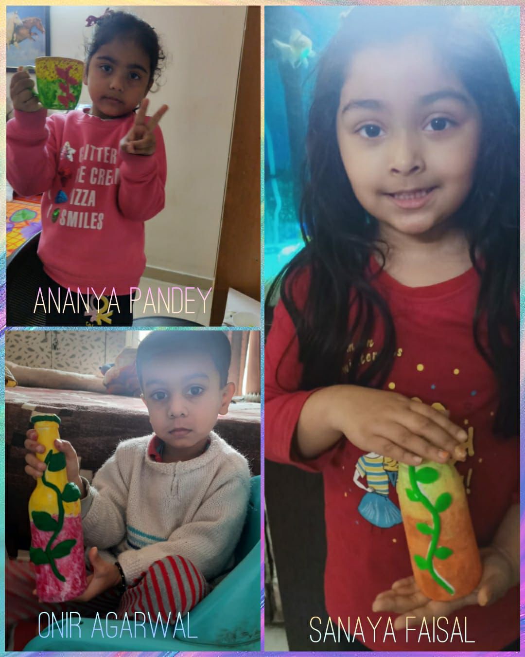 Bottle Painting Activity