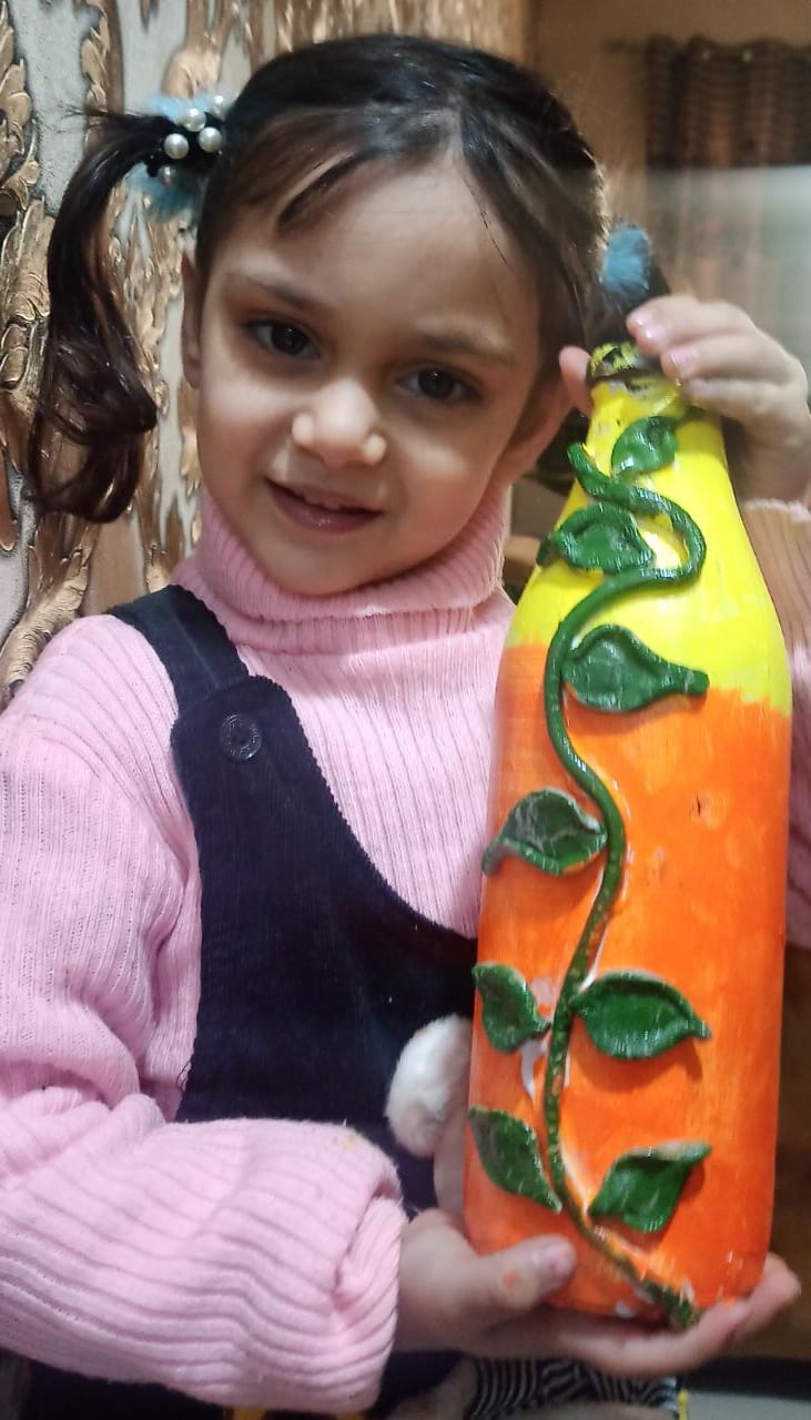 Bottle Painting Activity