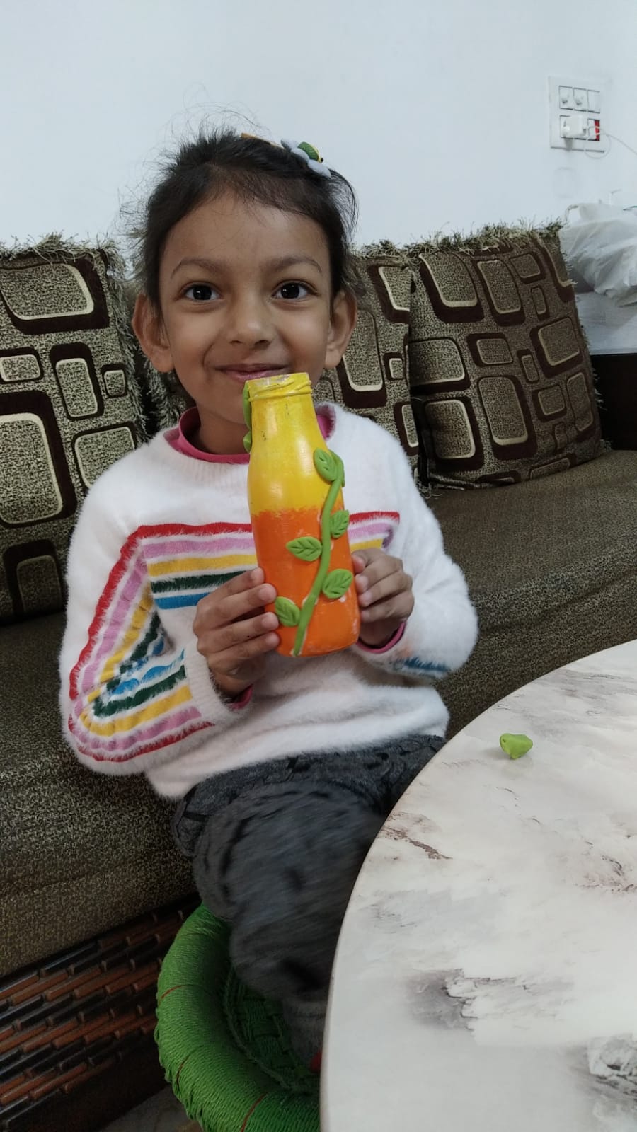 Bottle Painting Activity