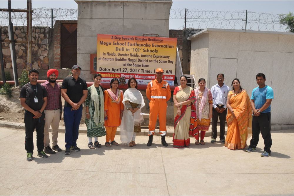 Mega Earthquake Evacuation Drill