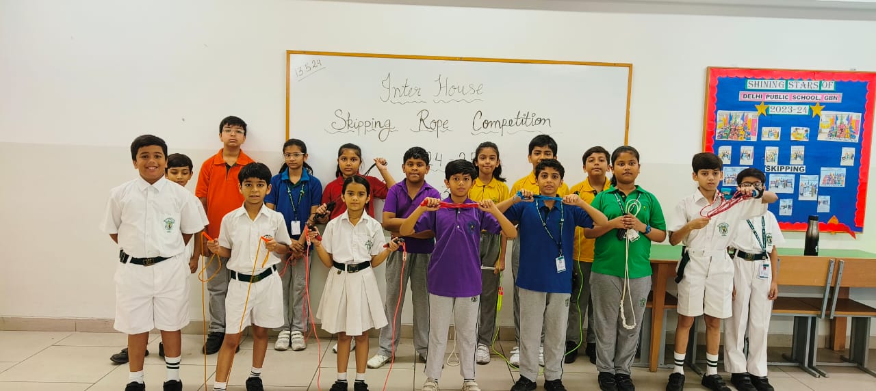 Inter House Skipping & Yoga Competition