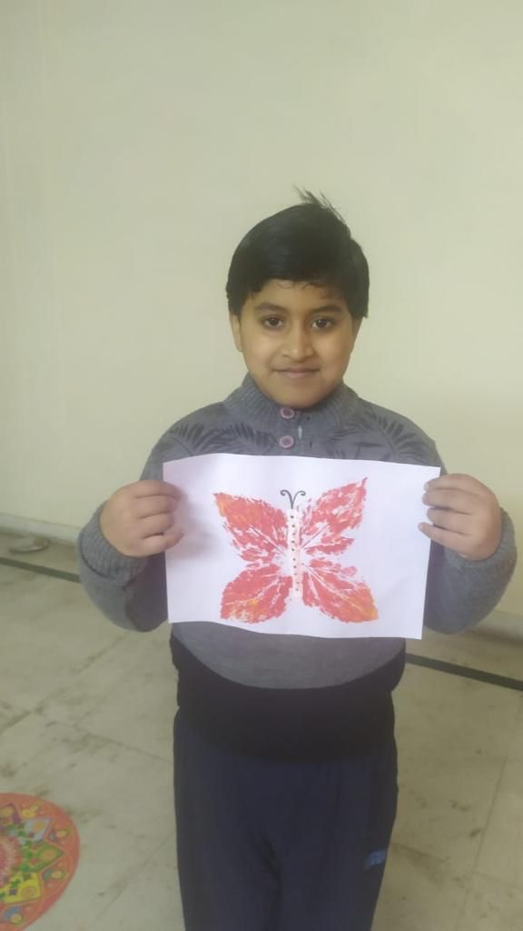 Leaf Painting activity