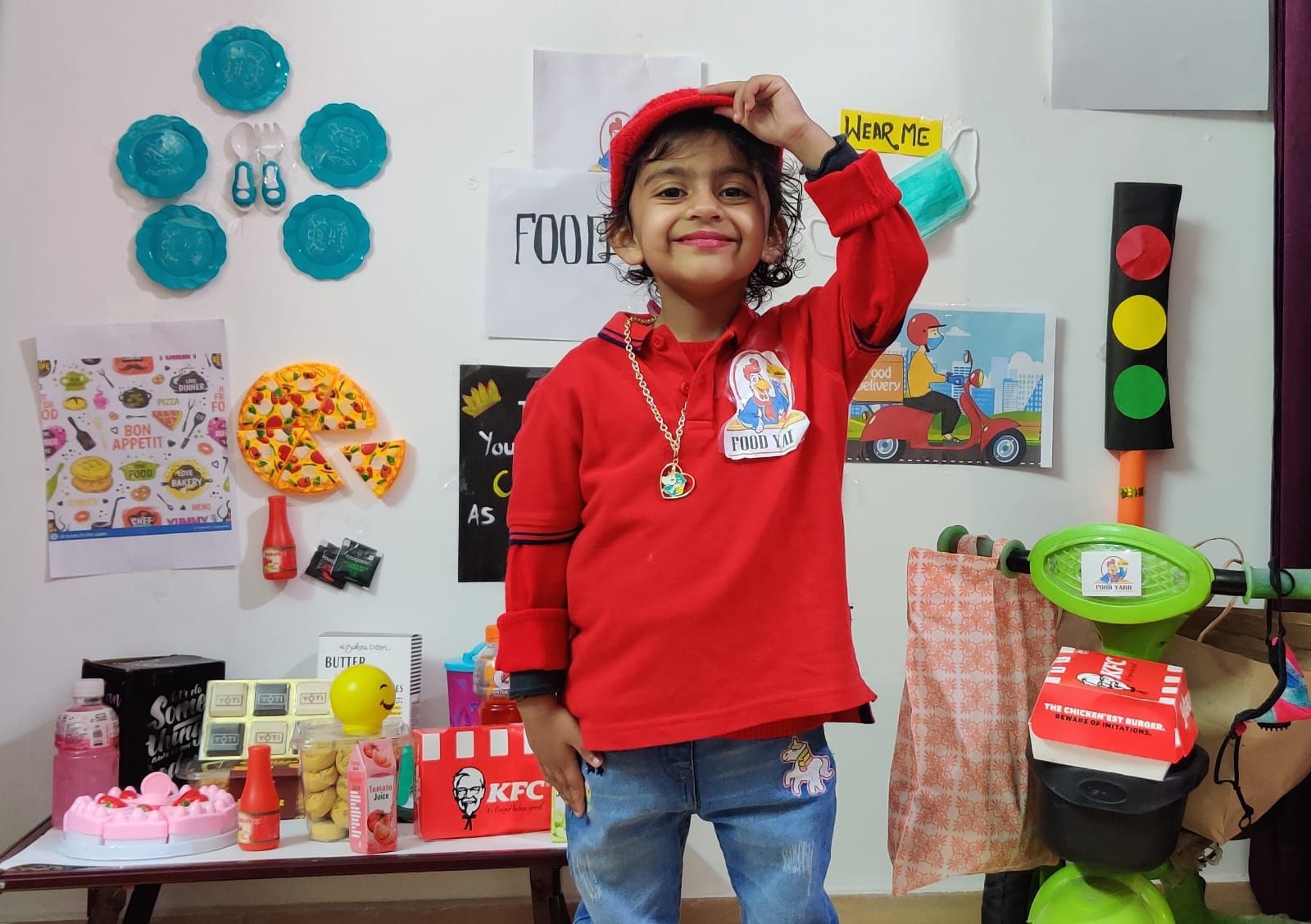 Our youngest tots making us proud