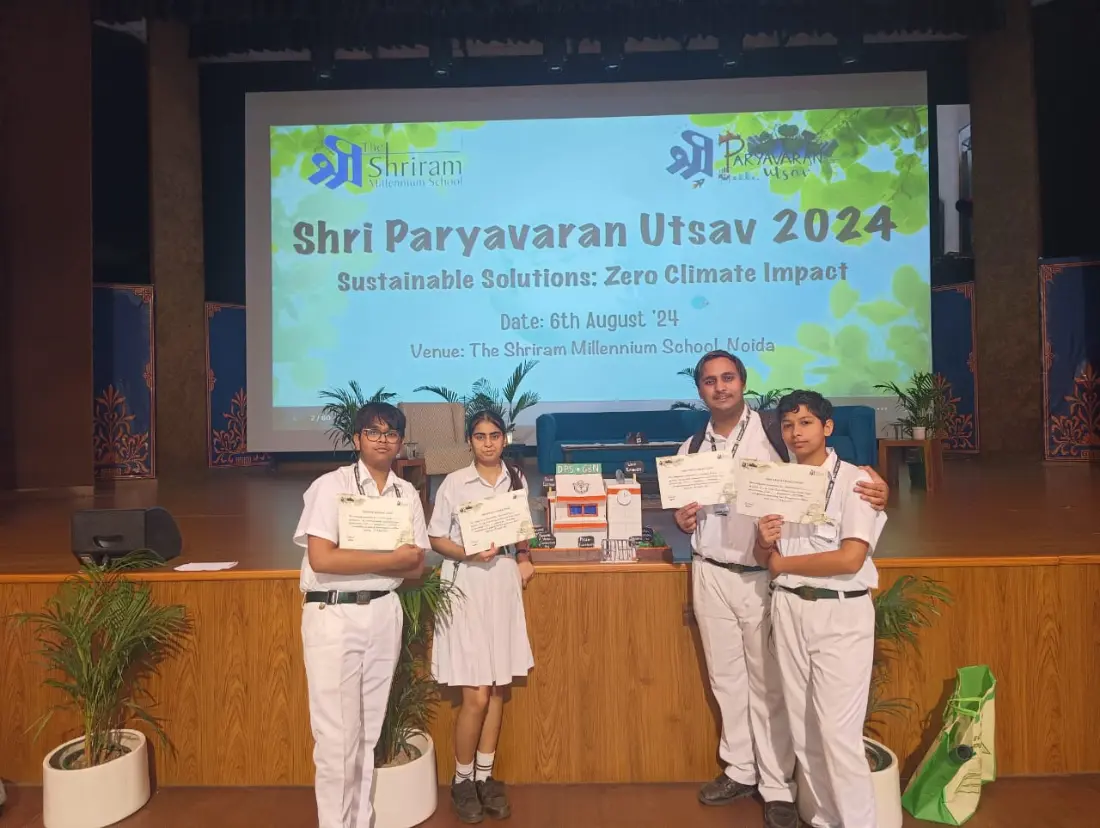 Shri Paryavaran Utsav Organized By The Shriram Millennium School, Noida