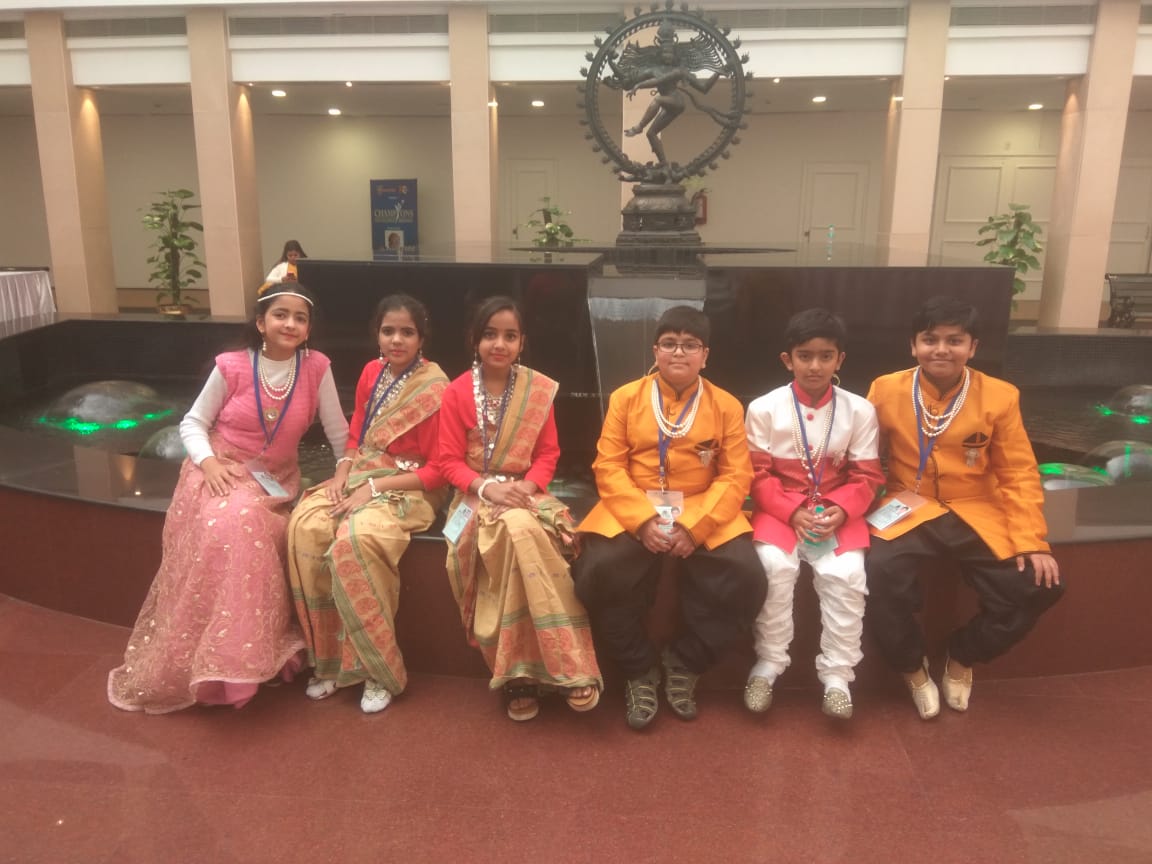 DPS, GBN Choir Performs before the Vice President of India