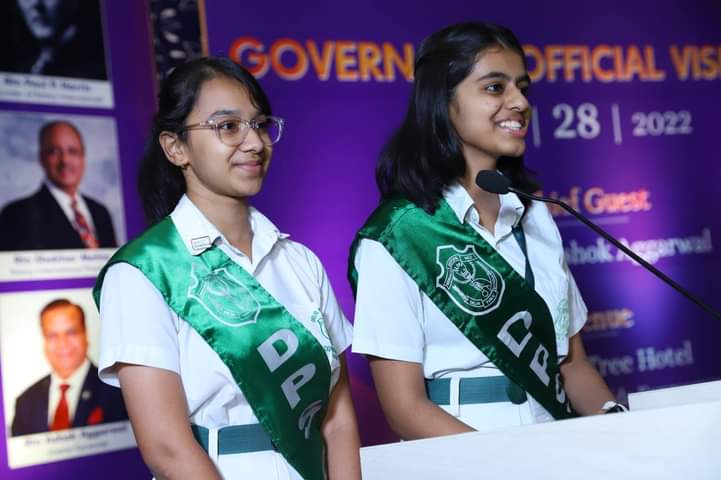 DPS, GBN Interact Club Projects Presentation At Rotary Club Governor's Official Visit