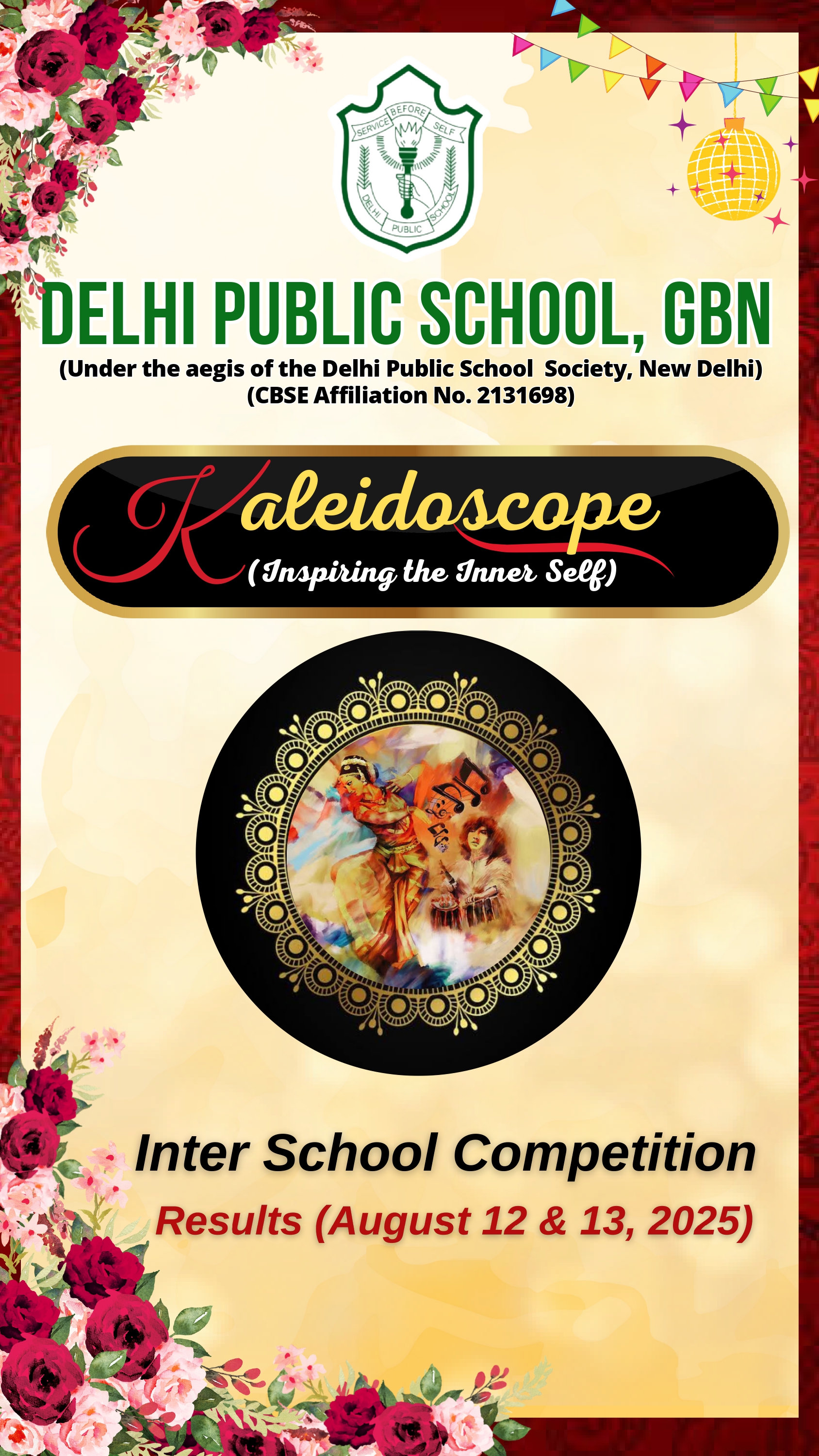 Results-- Kaleidoscope 2025 – Inspiring the Inner Self