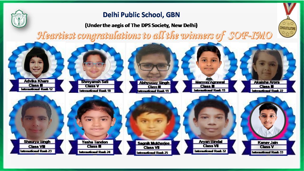 Declaration of Result of SOF International Mathematics Olympiad (IMO)