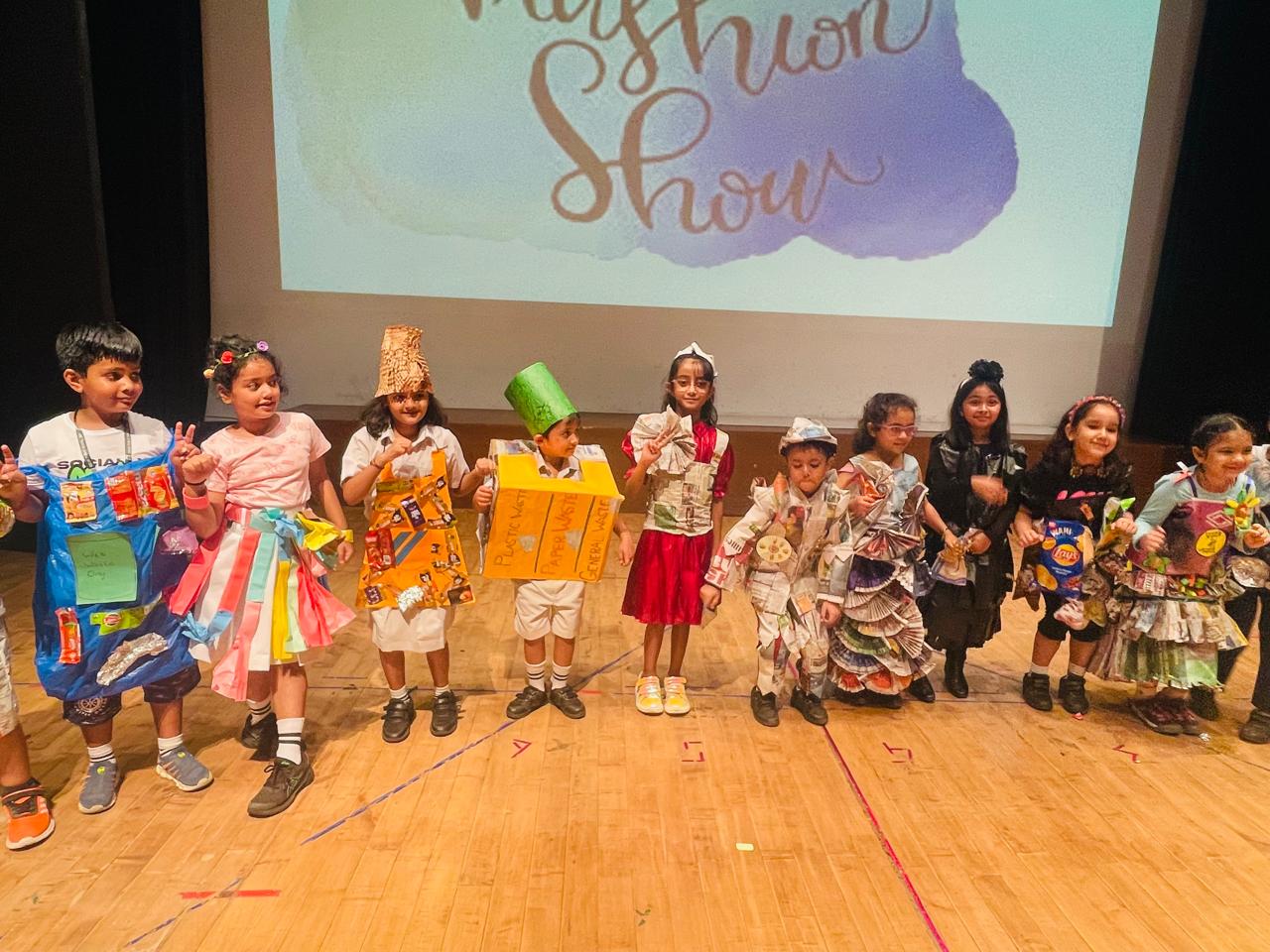 Trashion- (Fashion+ Trash show)