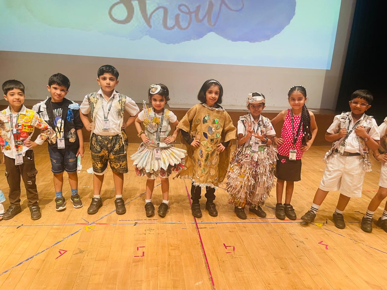 Trashion- (Fashion+ Trash show)