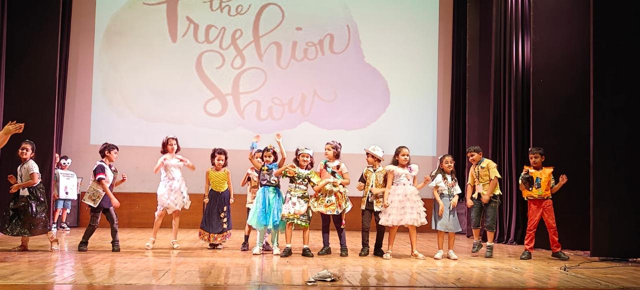 Trashion- (Fashion+ Trash show)