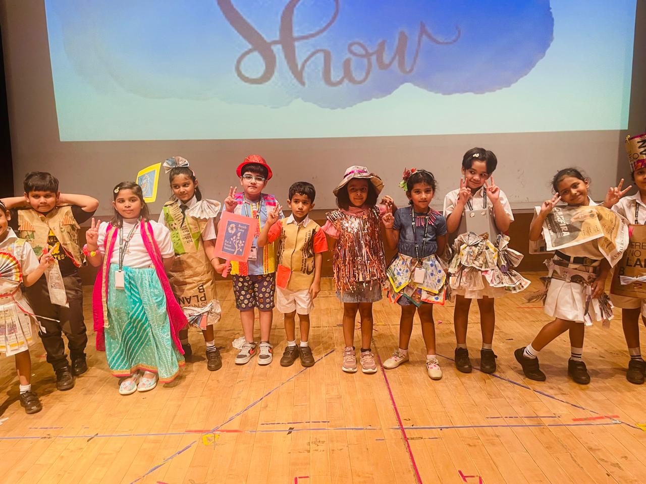 Trashion- (Fashion+ Trash show)